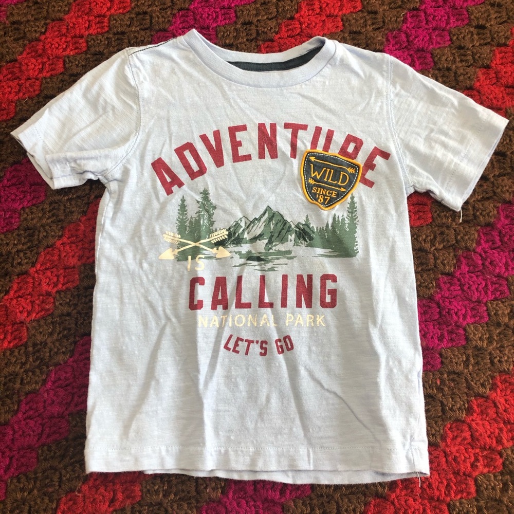 4T blue t-shirt lot